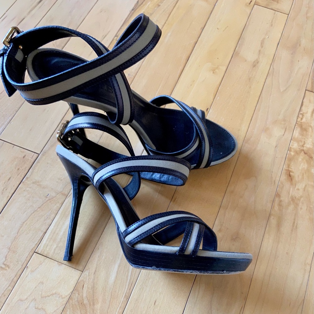 Burberry ankle strap heels! - Picture 2 of 5